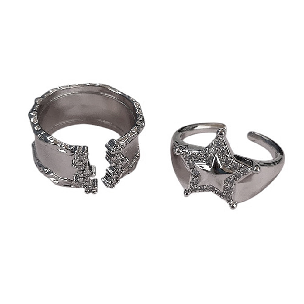 Stargirl Aesthetic Ring Set