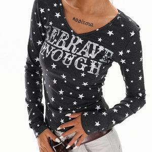 Star Girl Long Sleeve Top