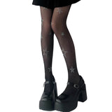 Star Girl Rhinestone Tights