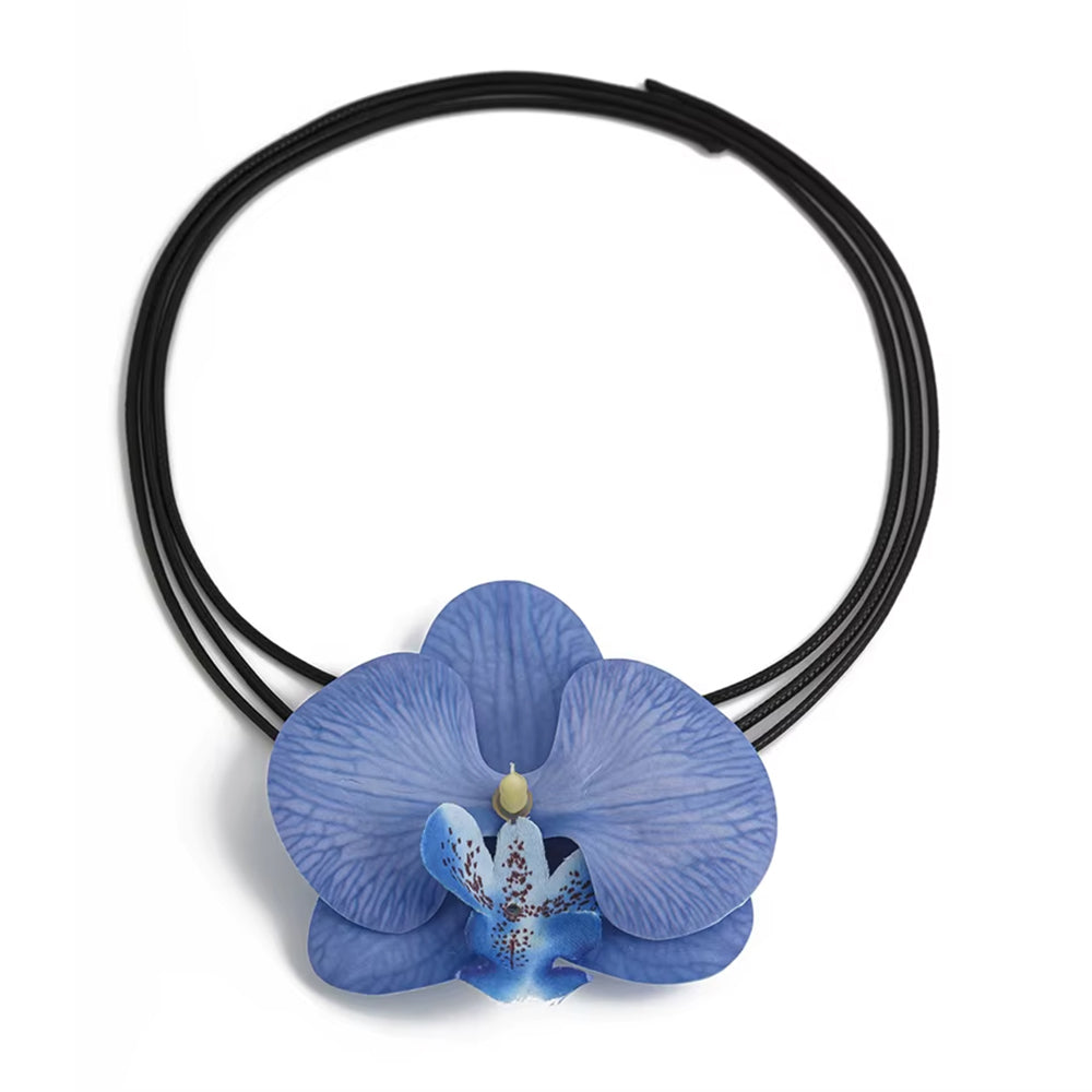 Tropical Orchid Choker