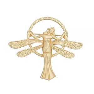 Vintage Aesthetic Fairy Brooch