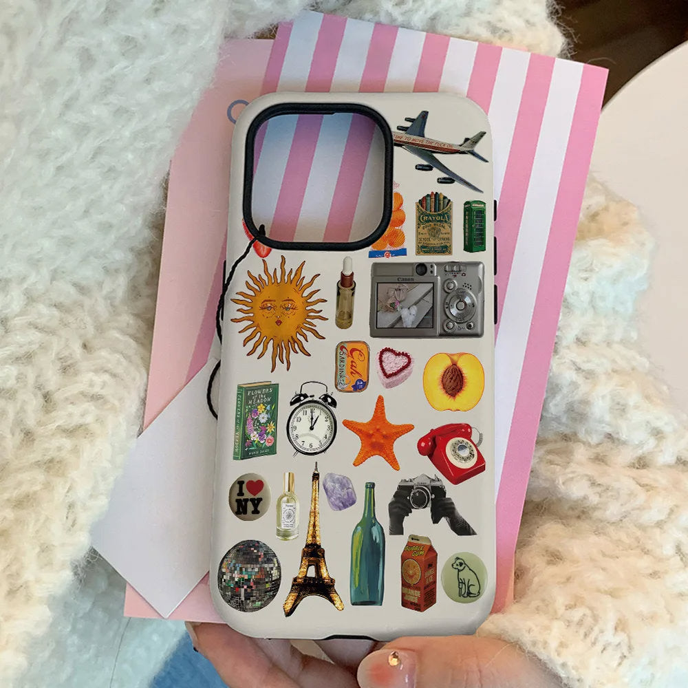 Wanderlust Lovers Aesthetic iPhone Case