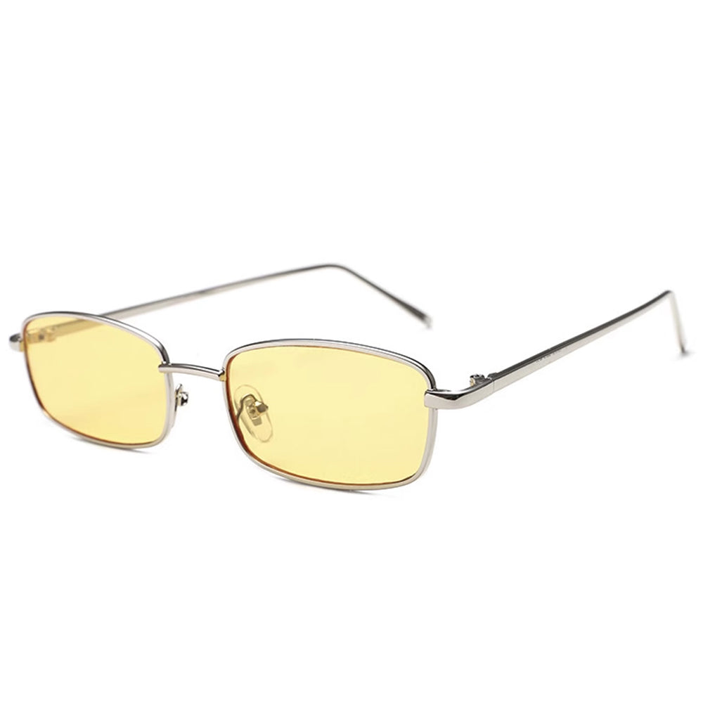 Secret Mission Y2K Rectangle Sunglasses