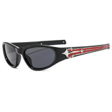 Y2K Cyber Star Sunglasses