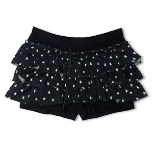 Star Girl Ruffled Mini Skirt